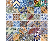 Azulejo cartela coleção português retrô 02